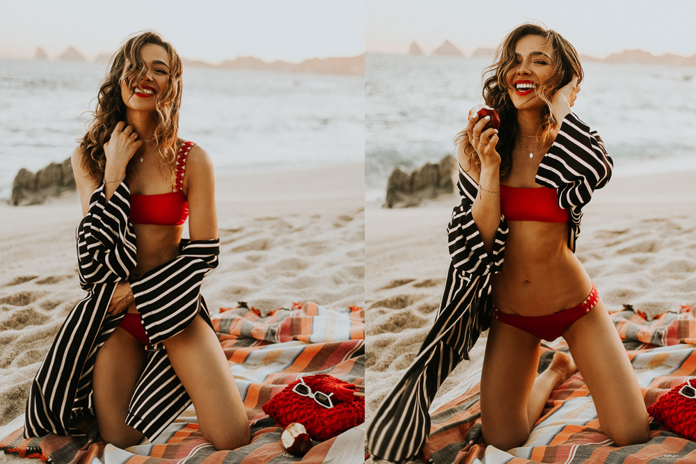 A Touch of Glam: Top Red Bikinis